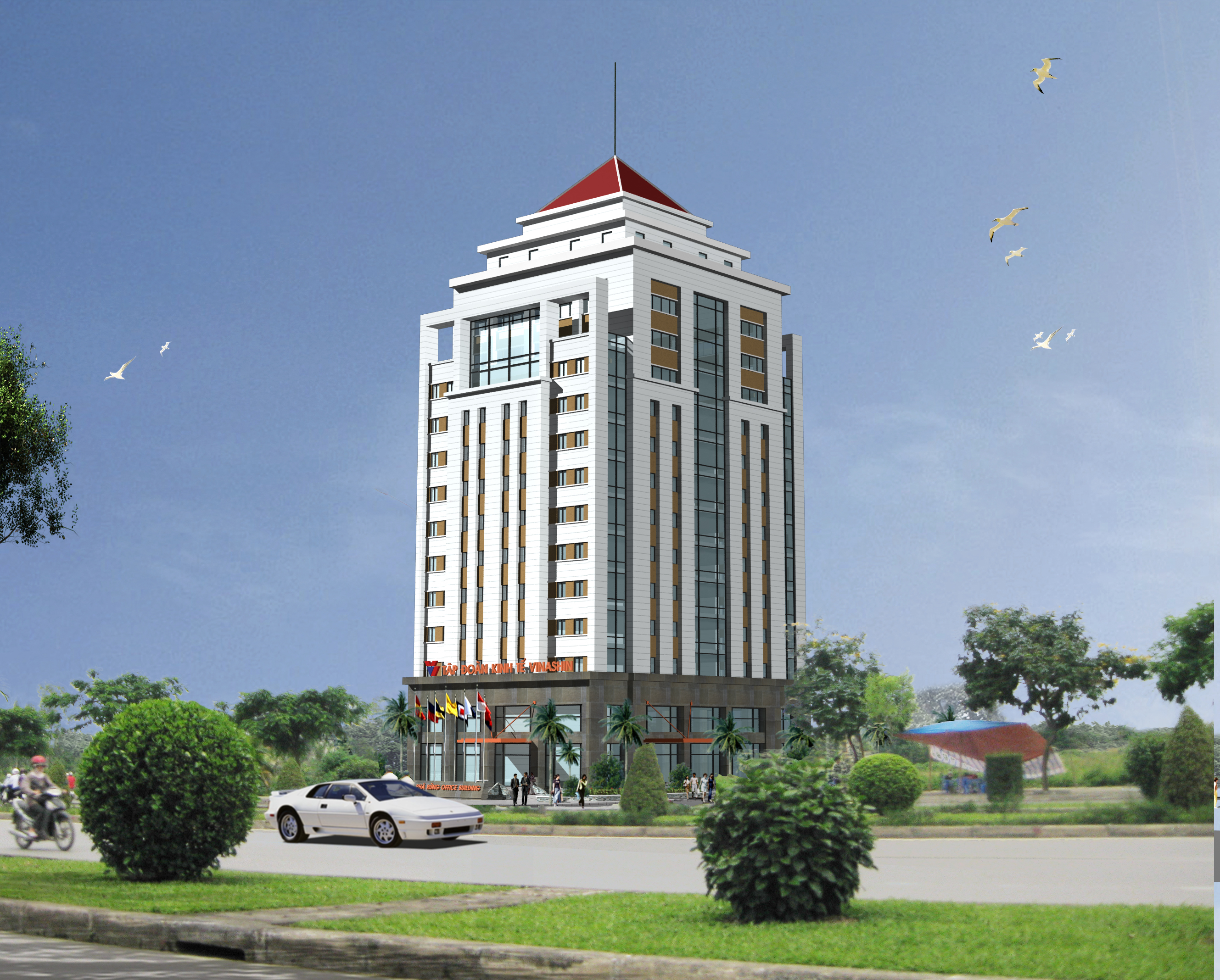 Interior Design Green Star 145m2 apartment